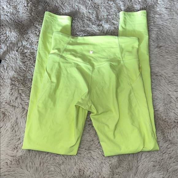 GAP Neon Yellow Leggings - Picture 2 of 2